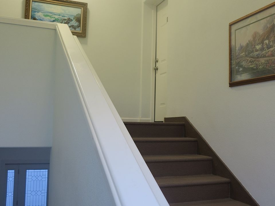 Stairs to the apartment.