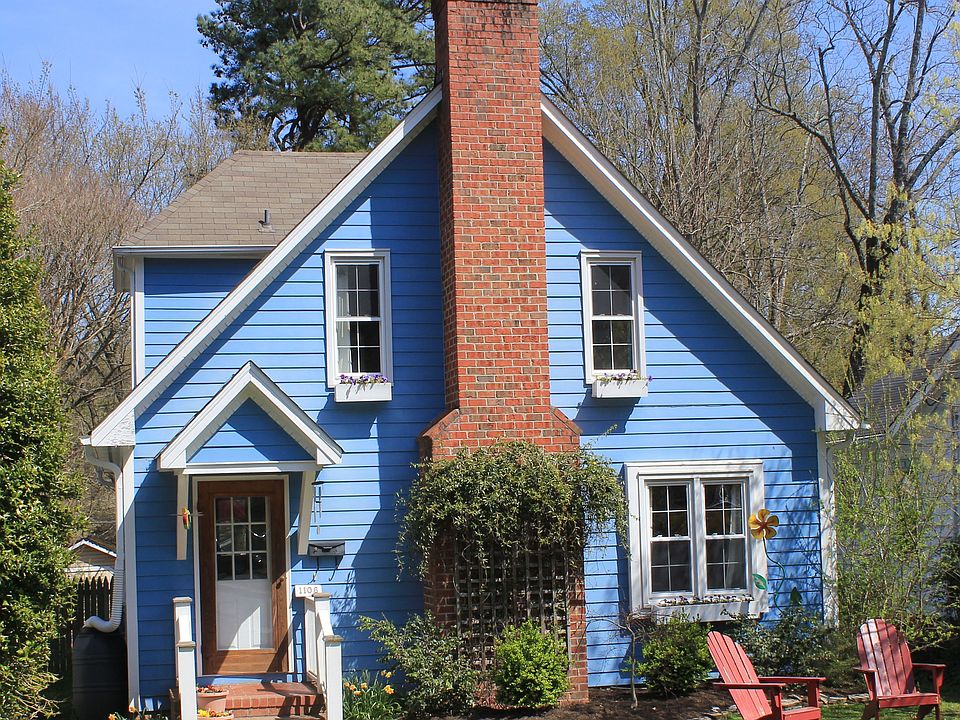 New siding and landscaping