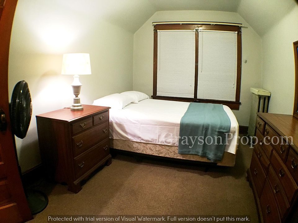 Queen bed sealed in a bedbug protective bag.