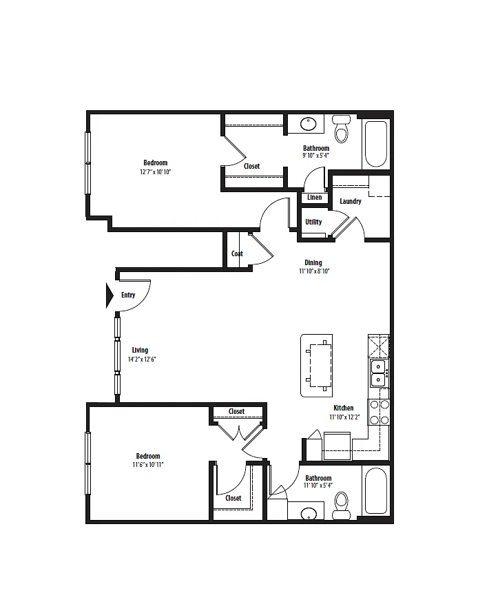 Floor plan B2