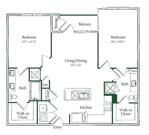 Floor plan HD-B1A