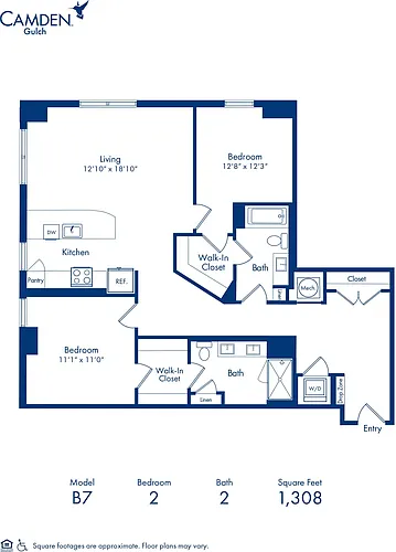 Floor plan B7