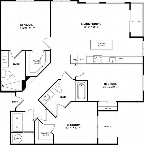 Floor plan C1