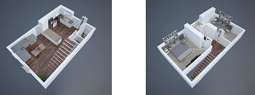 Floor plan 2X15