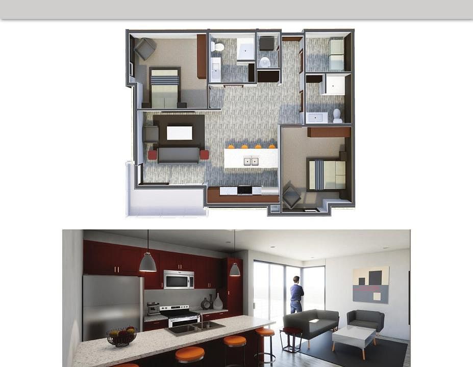 2nd image of 1122 Bluemont Ave #204