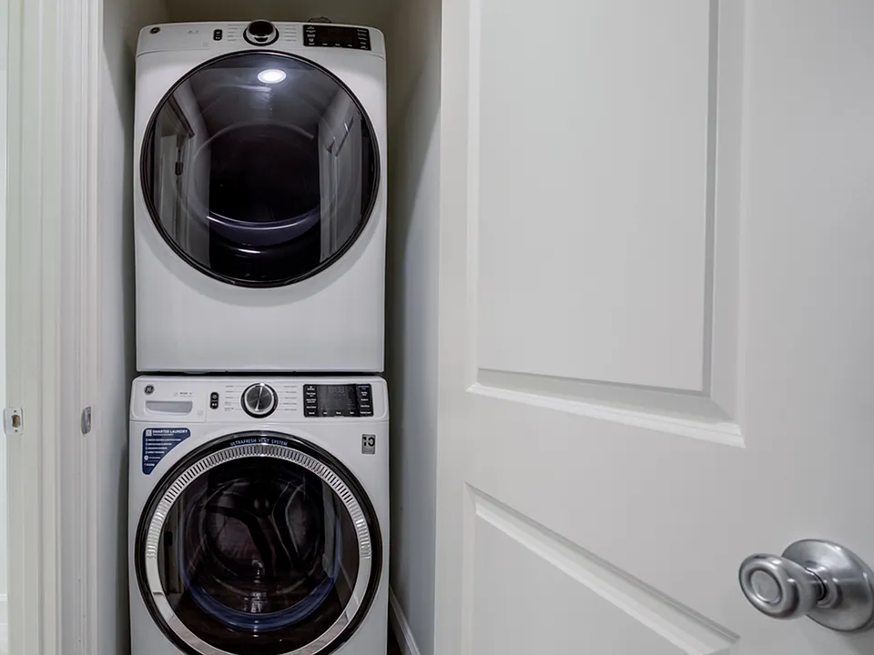 Washer and dryers in some units
