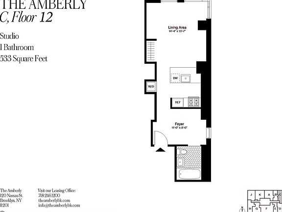 2nd image of 120 Nassau St APT 12C