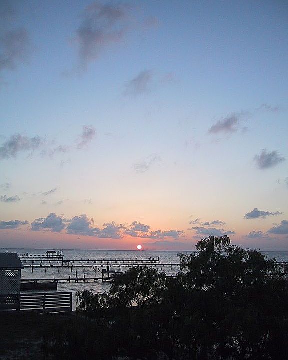Sunset over Copano Bay