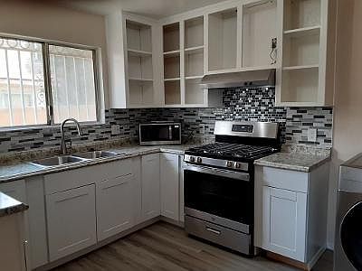 Stove and microwave