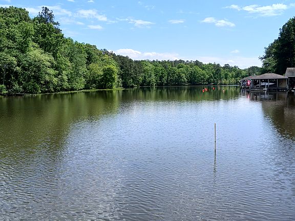 View from boathouse going into Lake Gaston