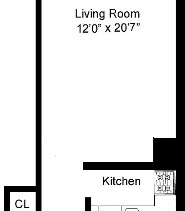 2nd image of 430 W 34th St APT 5C
