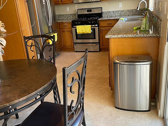 Kitchen and dining area