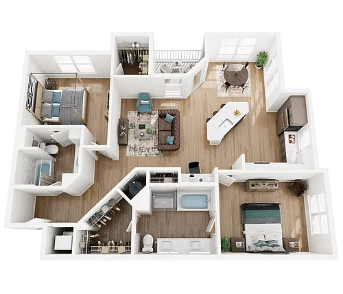 Floor plan B2
