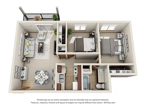 Floor plan Buchanan