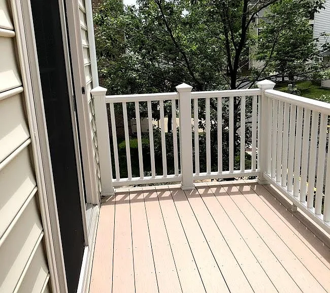 Balcony off Kitchen