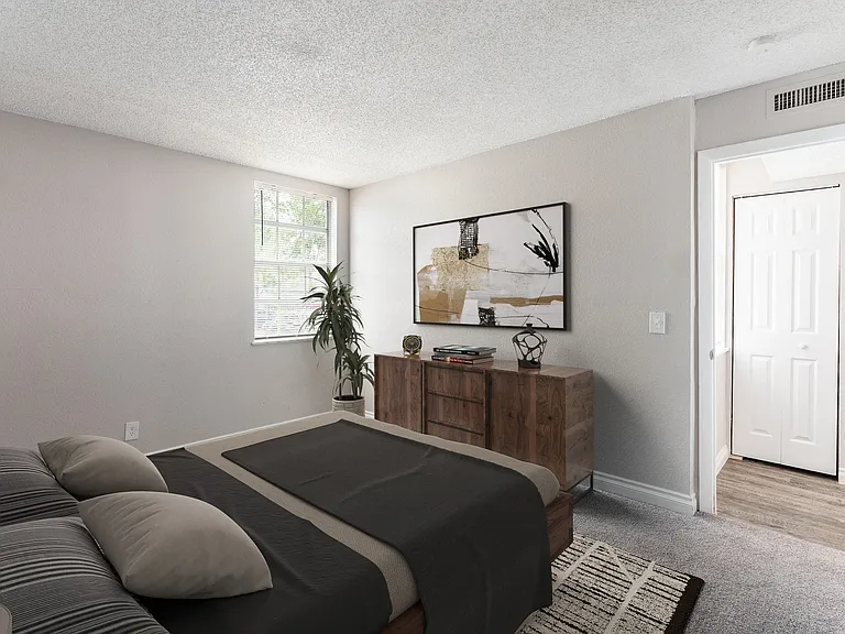 Bedroom of Model Apartment