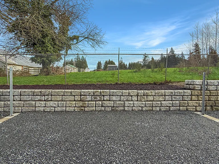 Fully fenced backyard area & covered patio too!