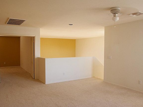 Upstairs den, open to below