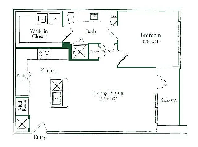 Floor plan A3A