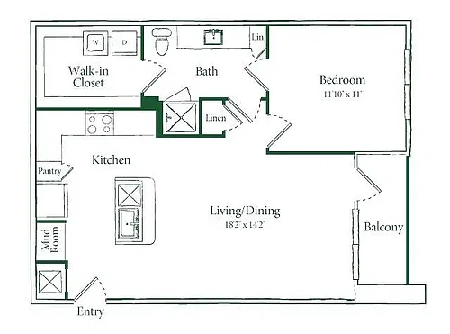Floor plan A3A