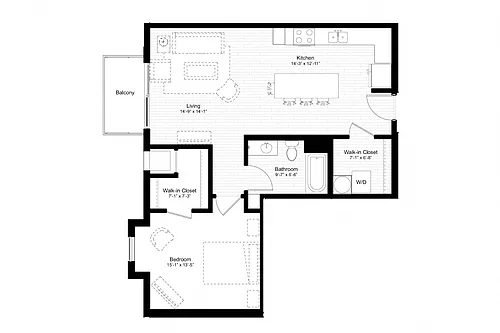 Floor plan A8