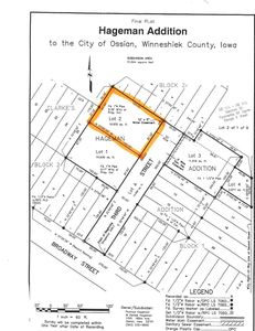 3rd St, Ossian, IA, 52161