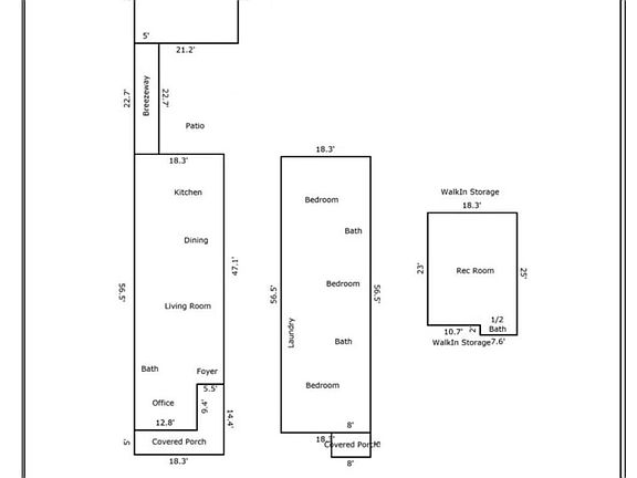 Downstairs room can be office/room optional, with a full bathroom .