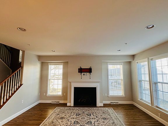 Living room with ample natural light