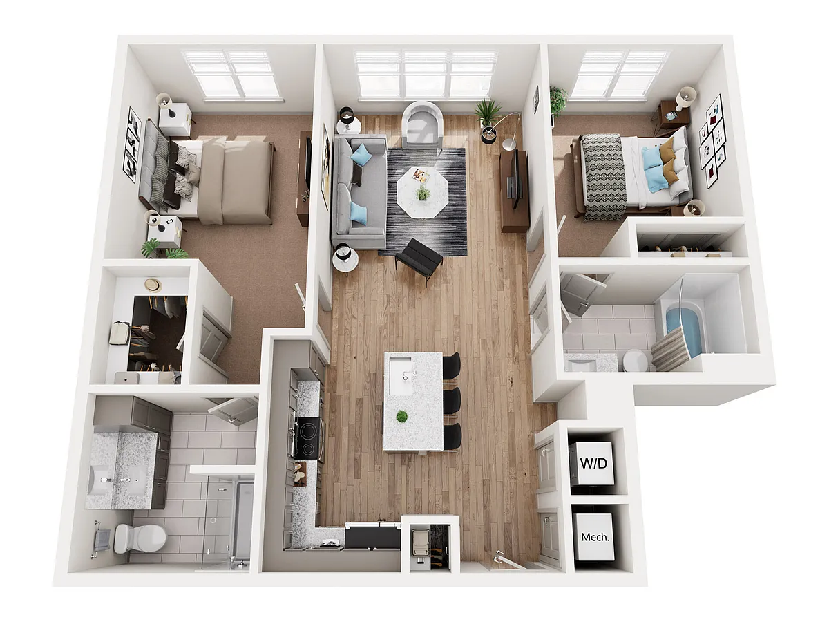 Floor plan B2