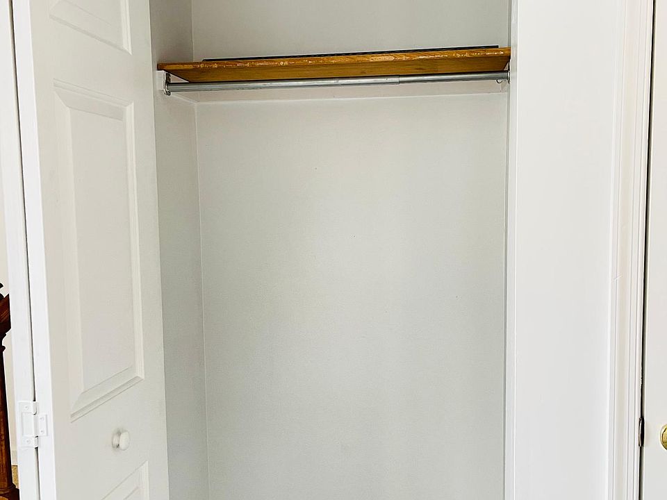 Downstairs closet