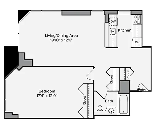 Floor plan A1-823-Classic