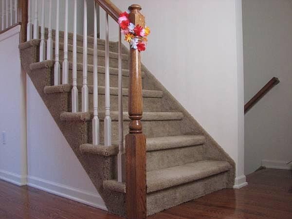 Stairs to second floor