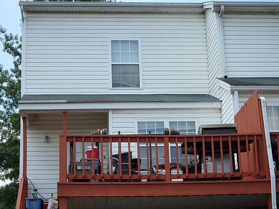 deck from parking lot