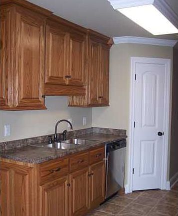 Kitchen w/pantry door shown 