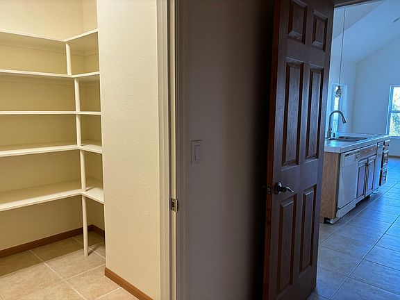 Kitchen pantry from laundry room