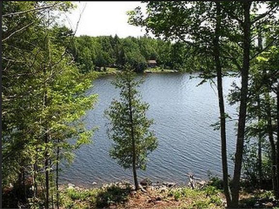 Looking out on Chaney Lake