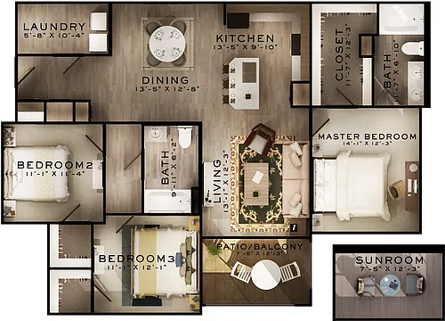 Floor plan Franklin