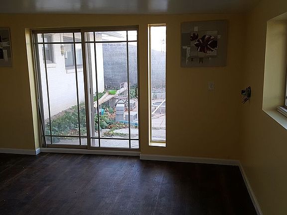 Dining room from bedroom
