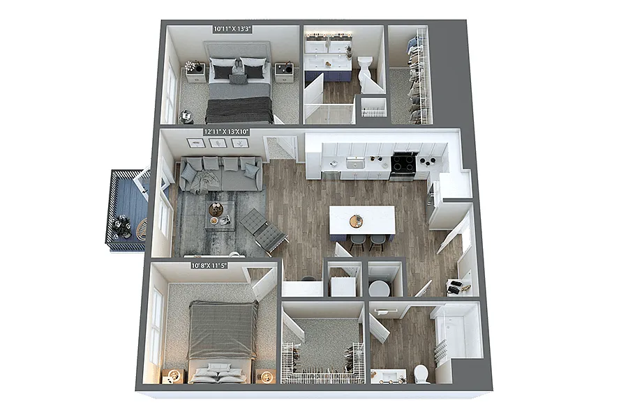 Floor plan Sinclair