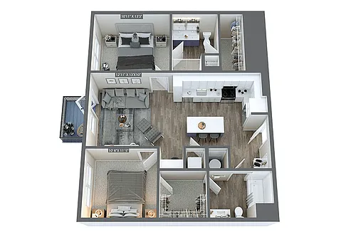 Floor plan Sinclair