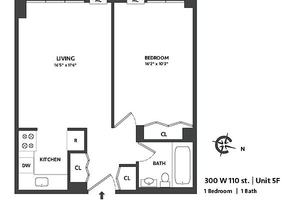 2nd image of 300 Cathedral Pkwy #5F