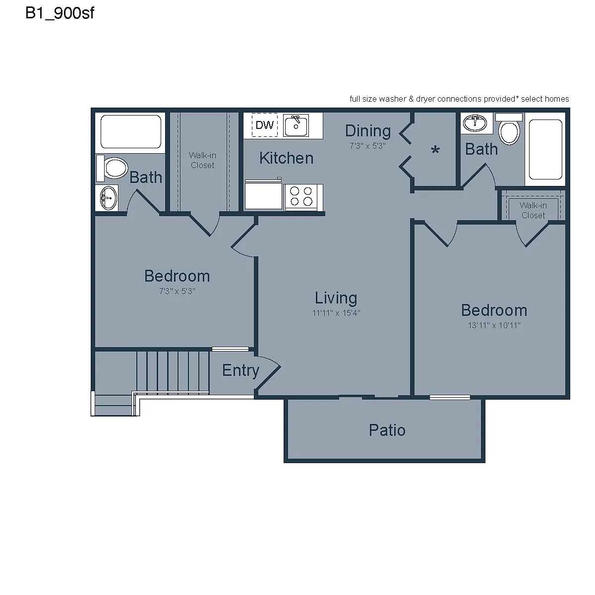 Floor plan B1