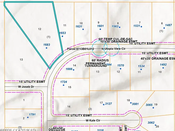1683 N Utopia View Cir, Wasilla, AK 99623