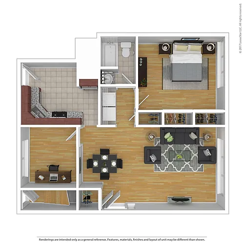 Floor plan The Redwood