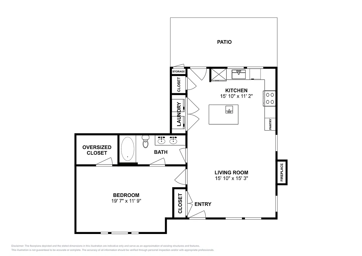 Floor plan Cottage