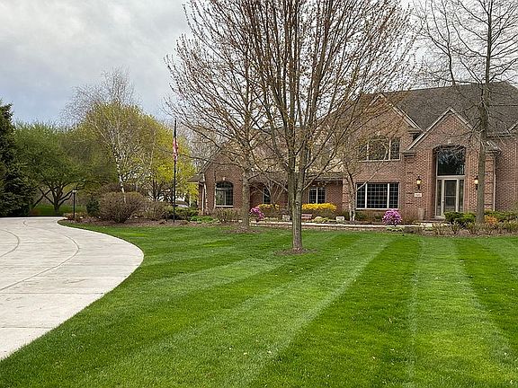 Long driveway with privacy