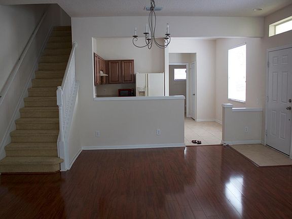 Kitchen and stairs