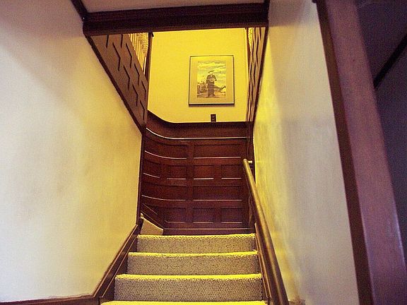 stairway to second floor