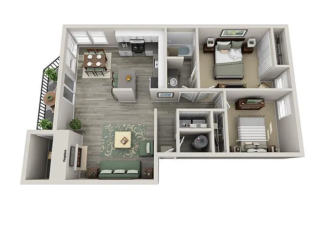 Floor plan 2X1