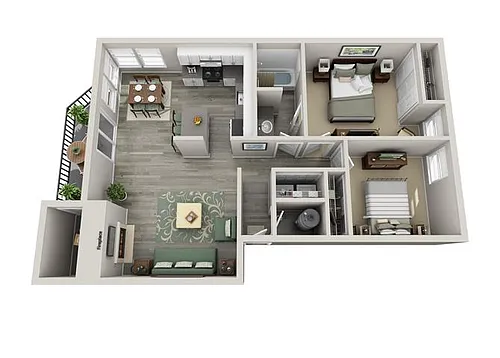 Floor plan 2X1